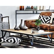 222 Concept Masif Ağaç Tik Rengi 120x60 cm Orta Sehpa CPT2822-120
