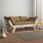 222 Concept Adalar Modern Camel Renk Ahşap Kanepe CPT8122-210