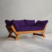 222 Concept Adalar Modern Mor Renk Ahşap Kanepe CPT8127-210