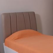 Adetto Karyola Başucu - Krem / Kahve
