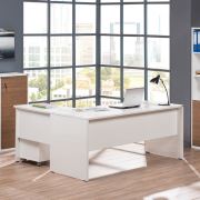 Adore Newyork L Ofis Masa Lake Beyaz NMS-20-PB-1 zxc8899