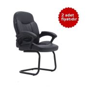 Adore Manager Elite Misafir Koltuğu Özel İşlenmiş Soft Deri (2 ADET) TKVLT-271-DR-2