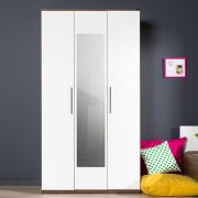 Adore Advantage Section 3 Kapılı 2 Bölmeli Aynalı Gardırop Noce / Lake Beyaz MWD-34-NB-2 hf18