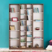Adore Kitaplık Takımı Noce Beyaz TKKTP-02-NB-4