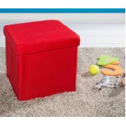 Adore Handy Mate Portatif Kare Oturak ve Kutu - Kırmızı HMK-014-KZ-1