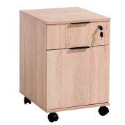 Adore Rio Ofis Kilitli Çekmeceli Keson Sonomo 41 X 61 X 41 Cm RKM-311-SN-1