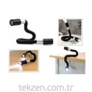 Snake Çift Başlı Spiral Led Fener SP0101
