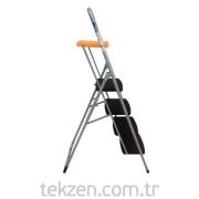 Çelik Merdiven 4 Basamaklı Lfd178Ts Plastik Basamak