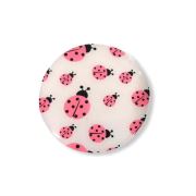 KaktüsKedi PopSocket Telefon Tutucu Pembe Uğur Böcekleri 555644