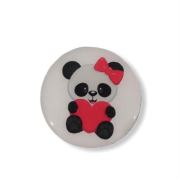 KaktüsKedi PopSocket Telefon Tutucu Kalpli Panda 555636