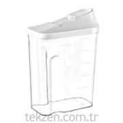Akyüz Plastik Sürgülü Bakliyat Kabı 250 ml - 1265