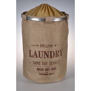 Laundry Servıce Bej Çamaşır Sepeti