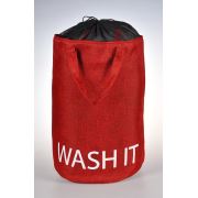 Wash It Kırmızı Çamaşır Sepeti