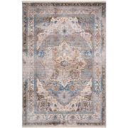 Almoss 7/24 4114A Bej Saçaklı Modern Halı 80x150 cm
