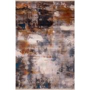 Almoss 7/24 4116A Gri Saçaklı Modern Halı 100x200 cm