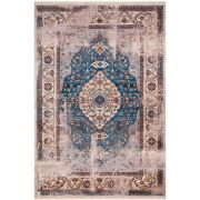 Almoss 7/24 4152A Lacivert Saçaklı Modern Halı 80x150 cm