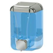 Sıvı Sabun Dispenseri 1000 cc Şeffaf Krom ( Plastik )