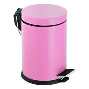 Pedallı Çöp Kovası Pembe 3 Lt