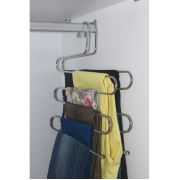 5 Katlı Akıllı Pantolon Eşarp Askısı - 10 Adet