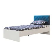 Alpino Asya Karyola (Başucu Dahil) Beyaz-Mavi
