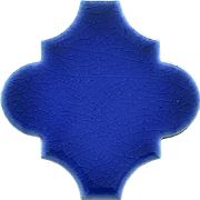 Armada Çini PD 150 10x10 Krakleli Kobalt Büyük Arabesk Modern Porselen Çini Karo