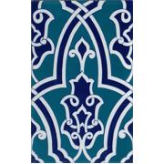 Armada Çini 25x40 Cm SP 406 Kütahya Cami Çinisi İznik Desenli Seramik Çini Karo