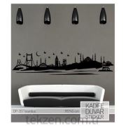 Kumaş Duvar Sticker İstanbul 195x35 cm -DP-357