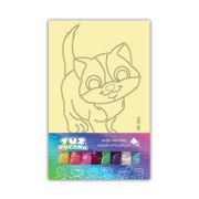 Tuz Boyama Kedi -1-KB-006