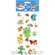Stıcker Puffy Baby Tv Puffy 12X30 CM-BTV-002