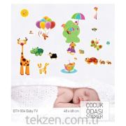 Stıcker Baby Tv Duvar 50X70 CM-BTV-004
