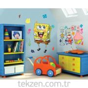 Duvar Stickerı Sünger Bob 50x70 cm