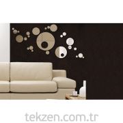 Dekoratif Ayna Sticker Perfect World Dp-201 50x70 Cm