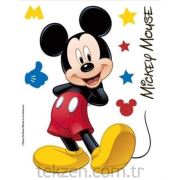 Duvar Süsü Fosforlu Mickey 19cm-fs-122
