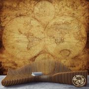 ArtWall Yapışkanlı Harita Resimli Duvar Kağıdı 100x100 cm