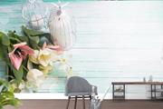 ArtWall Yapışkanlı Çiçek Resimli Duvar Kağıdı 160x100 cm
