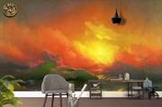 ArtWall Yapışkanlı Ünlü Ressamlar Resimli Duvar Kağıdı 320x260 cm