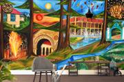 ArtWall Yapışkanlı Ünlü Ressamlar Resimli Duvar Kağıdı 260x200 cm