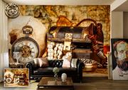 ArtWall Yapışkanlı Harita Resimli Duvar Kağıdı 220x160 cm