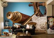 ArtWall Yapışkanlı Harita Resimli Duvar Kağıdı 260x200 cm