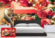 ArtWall Yapışkanlı Aşk Resimli Duvar Kağıdı 260x200 cm