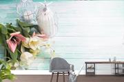 ArtWall Yapışkanlı Çiçek Resimli Duvar Kağıdı 260x200 cm