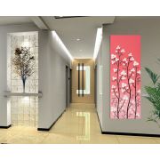 Art Red Gallery Panorama 3/1 Çiçeklerin Dokunuşu Tablo (Özel Seri) 30x90 cm