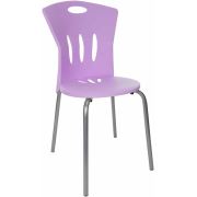 Sandalye Plastik Lila