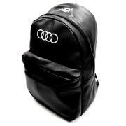 Simoni Racing Audi Logo ve Yazılı Deri Sırt ve Bagaj Çantası 423140