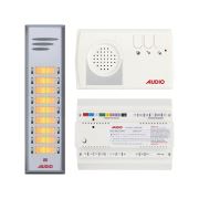 Audio Basic Serisi 18 Dairelik Kapıcılı Diafon Sistemi e-kd310-18d