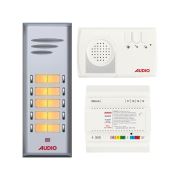 Audio Basic Serisi 10 Dairelik Kapıcısız Diafon Sistemi e-kd200-10d