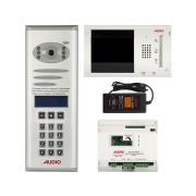 Audio 2 Dairelik Dijital Panelli Görüntülü Diafon Paketi 4.3 İnç e-001105dp-2d