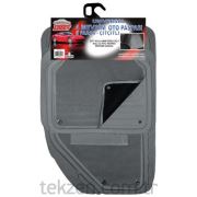 Oto Paspası 4 Mevsim Gri 5 Parça Çıtçıtlı Universal -FA1-448