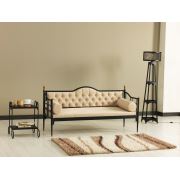 Avensis Karya Sedir Siyah - Kahve 70x170 cm