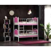 Avensis Baby İnci Beyaz - Pembe Ranza 80x160 cm
